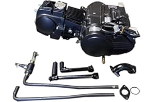 X-PRO 125cc 4 Stroke Pit Dirt Bikes Engine Motor w/Manual Transmission Kick Start
