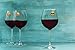 Emoji Wine Charms Magnetic Glass Markers Set of 8 Funny Identifiers for Your Party by Simply Charmed