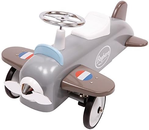 Speedster 75 x 37cm Plane Metal Ride-On Car by BAGHERA