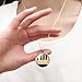 Unique Design Piano Keyboard Sweet Musical Dangle Pendant Long Bronze Chain Necklace for Women