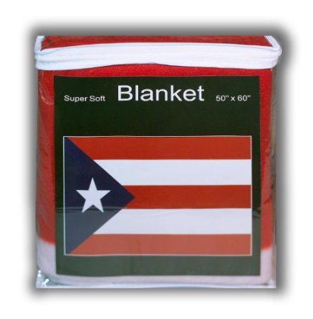 30 Off Puerto Rican Flag Fleece Blanket New Throw Cover Puerto