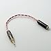 10cm Audio Adapter Trrs Mini Balanced 2.5mm Male to 3.5mm Female Balanced Trrs Hi-end Silver Plated Cable for Astell&Kern Ak240 Audio Adapter