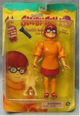 Cartooon Network Scooby Doo Fully Poseable Velma Action Figure with Glow in the Dark Ghoul by Equity