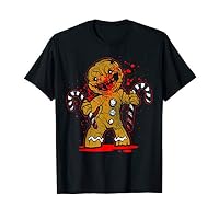 Scary Zombie Gingerbread Man T-shirt