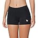BALEAF Women's 3 Inches Active Fitness Compression Volleyball Shorts Workout Spandex