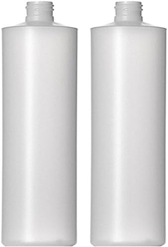 (Pack of 4) Refillable 16 Ounce HDPE Squeeze Bottles With "Stand On The Cap" Dispenser Tops--Great For Lotions, Shampoos, Conditioners and Massage Oils