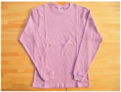 Amazon ダブル Double ヘビーウェイト 長袖 サーマルtシャツ ラベンダー Tシャツ カットソー 通販