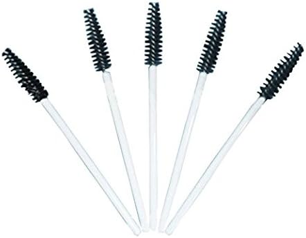 RELINDA (TM) 200 PCS Multicolor Mini Disposable Eyelash Brush Mascara Wands Applicator Spoolers Makeup Applicators Makeup Brush Kit Cosmetic Eyelash Disposable Extension Tool