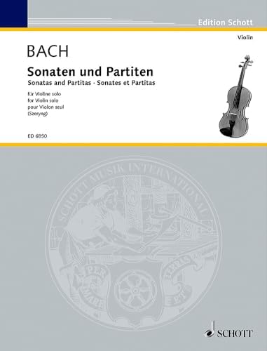 com: Bach, J.S. - 6 Sonatas and Partitas BWV 1001 1006 for