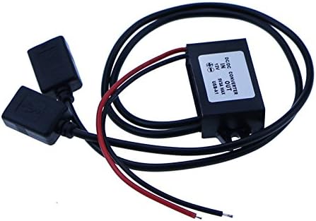 Double USB Car Converter Module 12V to 5V 3A 15W Power Adapter