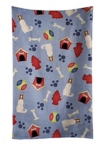 Caroline's Treasures BB2636KTWL Dog House Collection Borzoi Kitchen Towel Dish…