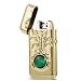 Kivors USB Rechargeable Flameless Electronic Dual Pulse Arc Cigarette Lighter Belief, Scorpion Gold
