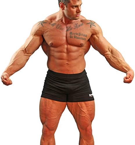 Physique Bodyware Men's Bodybuilding Workout Shorts. Made In America