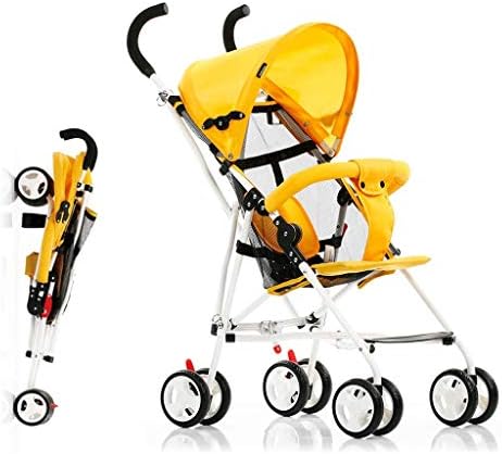 WENYAO Baby Stroller Ultra Light Folding Kids Trolley Simple Baby Summer Sitting Toddler Umbrella Baby Doll Artifact