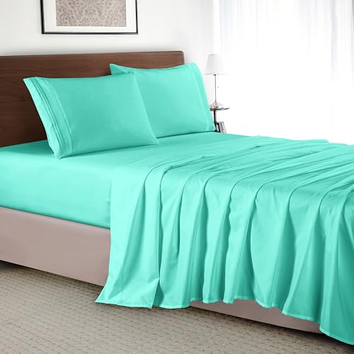 Elegant Comfort Luxury 4-Piece Bed Sheet Set - Luxury Bedding 1500 Thread Count…