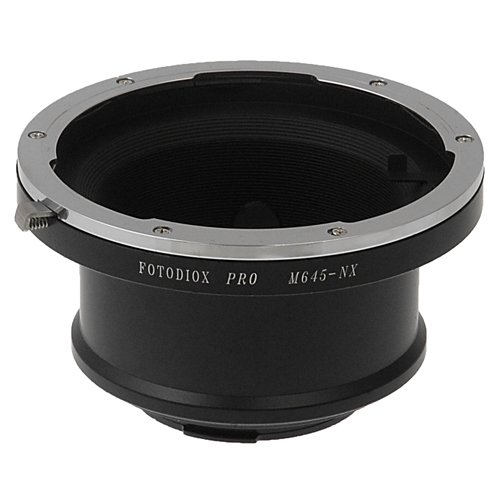Fotodiox Pro Lens Mount Adapter Compatible with Mamiya 645 MF Lenses on Samsung NX Cameras