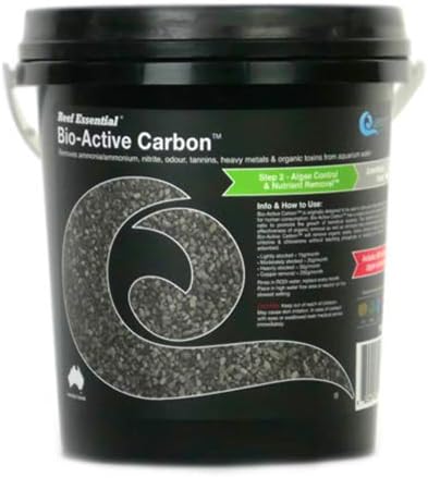 Quantum Bio-Active Carbon 500g Removes ammonia/ammonium, nitrite, odour, tannins, heavy metals & organic toxins from aquarium water.
