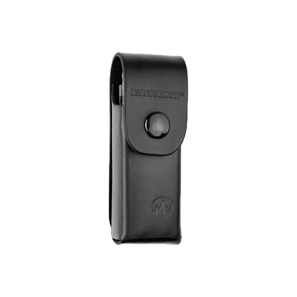 Leatherman Leather Box Sheath - Holster for Bond, Knifeless Rebar, Rebar, Rev, Sidekick, Wingman Models, Black, Small