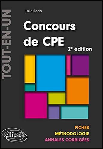 Amazon Fr Concours De Cpe Tout En Un Fiches Methodologie Annales Corrigees Sada Laila Dion Philippe Livres