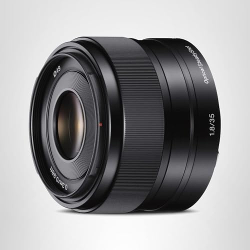 Sony 35mm f/1.8 OSS E-Mount Prime Lens for APS-C Mirrorless Cameras – Ideal for Portraits, Low-Light, and Street Photography
