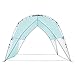 Lightspeed Outdoors Tall Canopy, Beach Shelter, Lightweight Sun Shade Tent + One Shade Wall Included