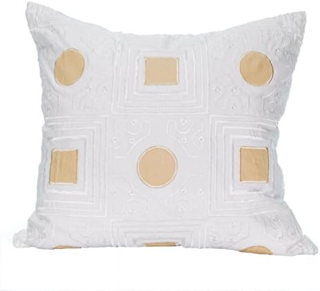 La Mode Couture Gio Pillow 22" x 22". 100% Pure Linen. Includes Feather/Down Insert.