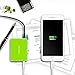 MAXOAK Power Bank 5200mah External Battery Pack for SmartPhone Iphone 6 Plus 6 5s 5c 5 Ipad Air Mini Android Cell Phone Samsung Galaxy S6 S5 S4 S3 S2 Note Tab Nexus 6 Moto X Lg G3 HTC Nokia Motorola