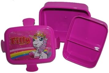 Alles Meine De Gmbh 3 Teilige Brotdose Filly Pferd Brotbuchse Kuche Essen Kinder Rosa Pink Kinder Amazon De Kuche Haushalt Wohnen