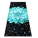 Heathyoga Non Slip Hot Yoga Towel, 100% Microfiber Non Slip Yoga Mat Towel for Hot Yoga, Pilates and Fitness, Exclusive Corner Pockets Design + Free Spray Bottle