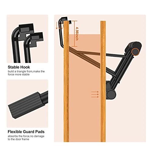 CEAYUN Pull up Bar for Doorway, Portable Pullup Chin up Bar Home, No