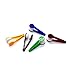 12 Pcs Mini Sun Glasses Eyeglass Microfiber Spectacles Cleaner Soft Brush Cleaning Tool Mini Microfiber Glasses Eyeglasses Cleaner Cleaning Clip (Random Color)