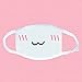 Gaweb White Anime Emoticon Mouth-Muffle Kaomoji Anti-Dust Cute Kawaii Face Mask