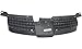 Evan-Fischer Grille Assembly Compatible with 2004-2006 Nissan Sentra Gray Shell and Insert Base/S Models