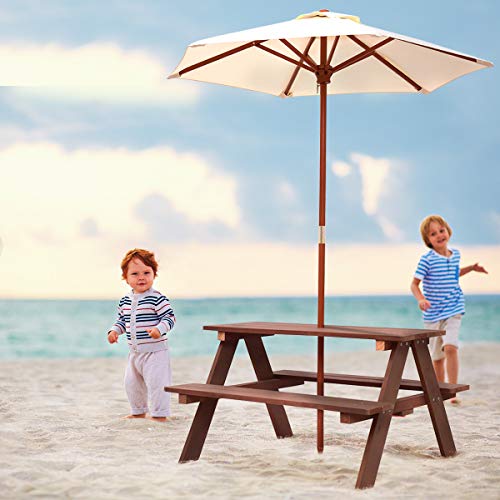 5 Costzon+Picnic+Table+Set+Umbrella