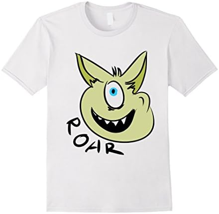 Mens Cyclops Cute Monster t-shirt Small White