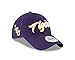 New Era NCAA LSU Tigers Unisex NCAA Core Script 9TWENTY Adjustable Cap, Purple, One Size