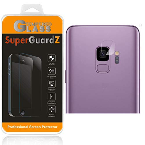 [2-Pack] for Rear Camera Lens of Samsung Galaxy S9 Screen Protector [Tempered Glass], SuperGuardZ, Anti-Scratch [Lifetime Replacement] + LED Stylus Pen