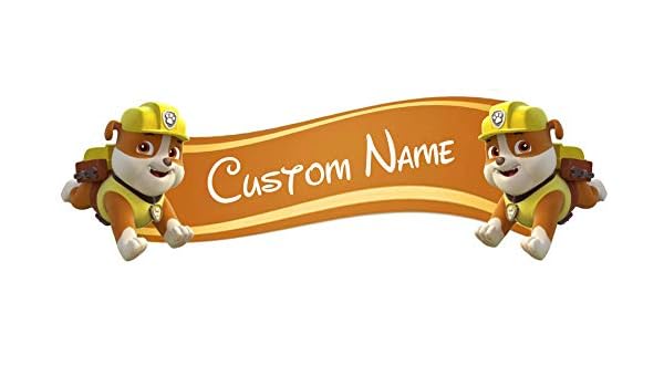 RaeSponsive - Pancarta de Pared con diseño de la Patrulla Canina ...