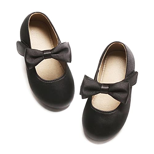 Felix & Flora Toddler Flower Girl Dress Shoes - Girl Ballet Flats Party School Shoes Wedding