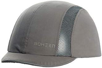 MOHEEN Safety Bump Cap, Baseball Hat Style with Reflective Stripes Lightweight and Breathable Hard Hat Head Protection Cap