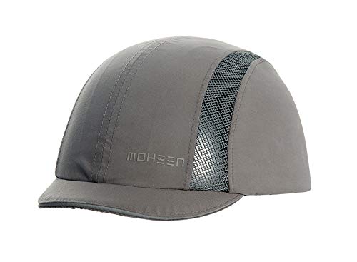 MOHEEN Safety Bump Cap, Baseball Hat Style with Reflective Stripes Lightweight and Breathable Hard Hat Head Protection Cap