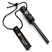 X-Plore Gear Firestarter - 3-in-1 Survival Multifunction Tool - Magnesium Fire Starter Rod, Magnetic Compass & Emergency Whistle - Ideal for Outdoor Camping & Disaster Supply Kits