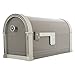 Gibraltar Mailboxes High Grove Large Capacity Galvanized Steel Light Bronze, Post-Mount Mailbox, HM16NL01
