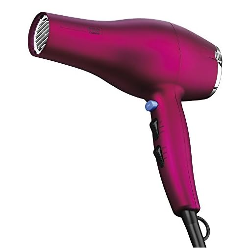 INFINITIPRO BY CONAIR 1875 Watt Full Size Salon Performance AC Motor Styler/Hair Dryer; Soft Touch Pink - Image 3
