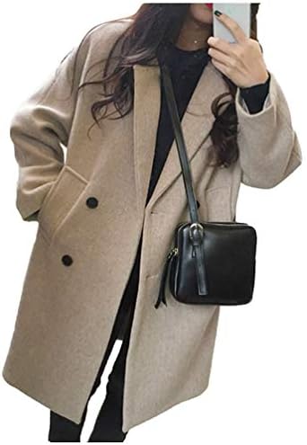 Rivfor Women’s Chester Coat, Long Length, Outerwear, Raglan Sleeves