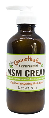 GRACE HARBOR FARMS Cream MSM, 8 Ounce