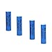 4Pcs 18650 2800mAh Li-ion Rechargeable Battery, Mini Butterball 3.7V Li-ion Batteries with Charger for Flashlight Headlamp