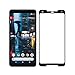 Pixel 2XL Tempered Glass Screen Protector, 2 Pack Case Friendly Real Curved Tempered Glass HD Clear Bubble Free 9H Hardness Tempered Glass for Google Pixel 2 XL, [Anti Scratch] [Anti-Fingerprint]
