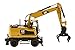 Diecast Masters 1:50 Scale Caterpillar M318F Wheeled Excavator | High Line Series Cat Trucks & Construction Equipment Model 85508
