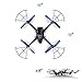 Airhawk M-13 Drone With Super **HD Camera** + 360 Degree Flips + Bright LED Lights + Headless Mode + Long Lasting Battery + includes spare set of propellers - Great For Beginner And Expert Pilots